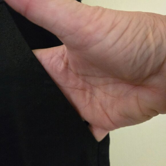 Evereve Tessa Linen Blend Cargo Joggers Black Neutral Size 31 - Picture 4 of 7